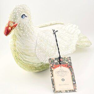 John Derian X Target Beaded Dove Decorative Pillow - Thumbnail 5